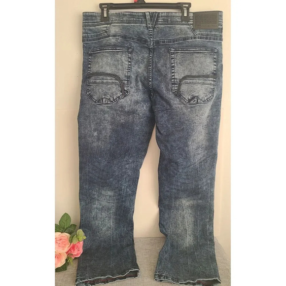 Men jeans Projek Raw Nikko Slim AUTHENTIC Stretch Soft diesel 36/32 - Picture 2 of 9